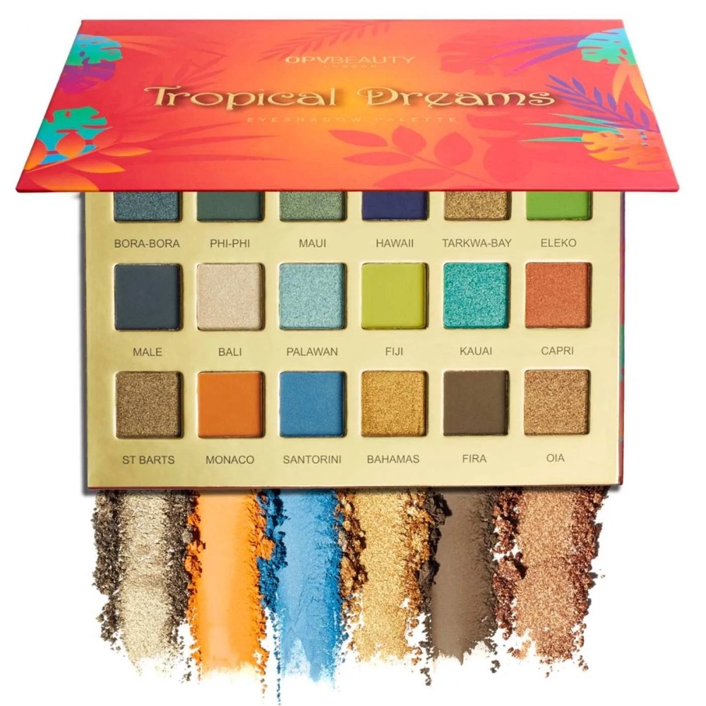 OPVBeauty London Tropical Dreams Eyeshadow Palette